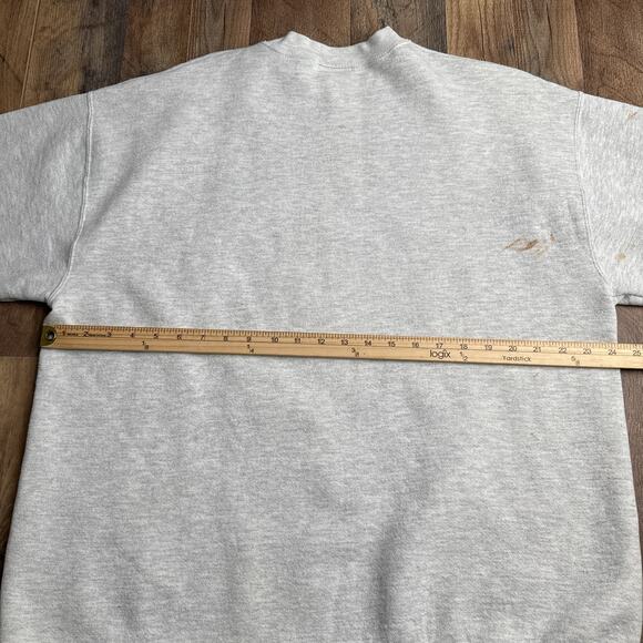 Vintage 90s Disney World Sweatshirt Men's XL Gray Crew Neck Short Sleeve 6252 - Picture 9 of 11